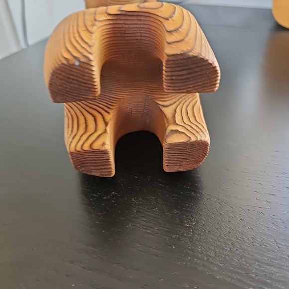 Vintage Tiki Deer Fig MCM Witco Style Lounge Art Decor Danish Modern Accent 9” - Picture 7 of 15